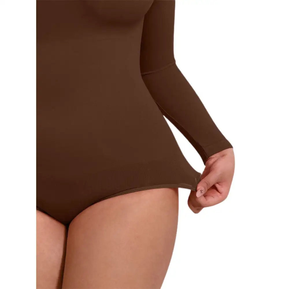 Contour Fit Long Sleeve Shaping Bodysuit