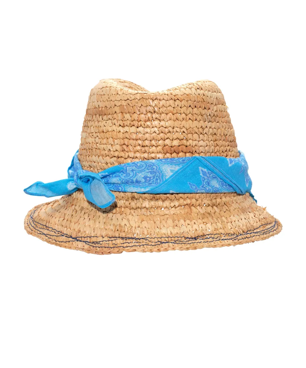 Casual Style Art Graphic Raffia Hat