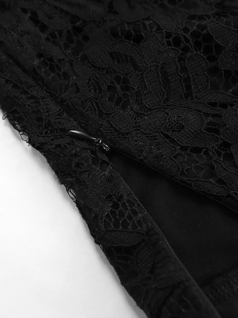 Sharp Lace Maxi Skirt