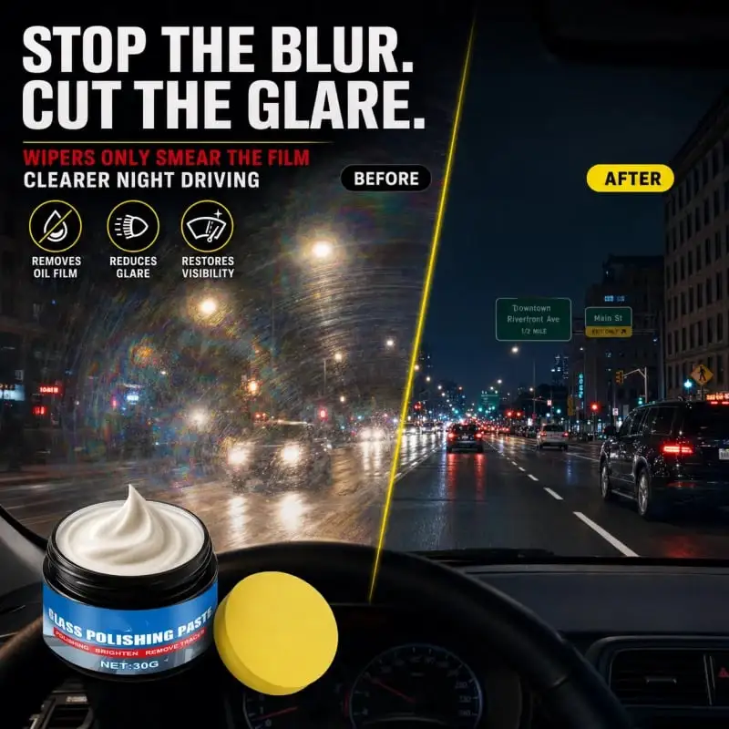 Car Glass Oil Film Remover