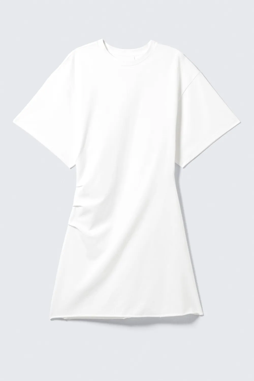 Drop Shoulder Short Sleeve Dress
