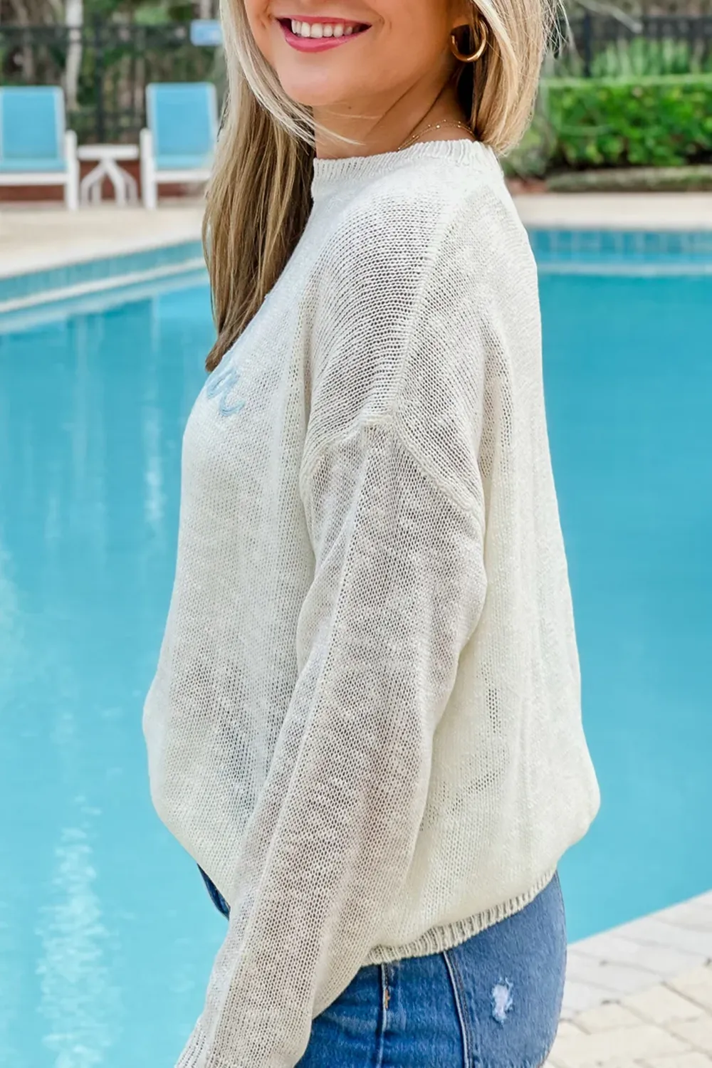 Thin Crew Neck Sweater