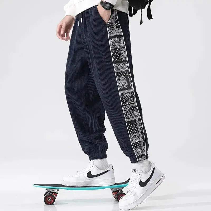 Men's Corduroy Tapered Jogger Pants