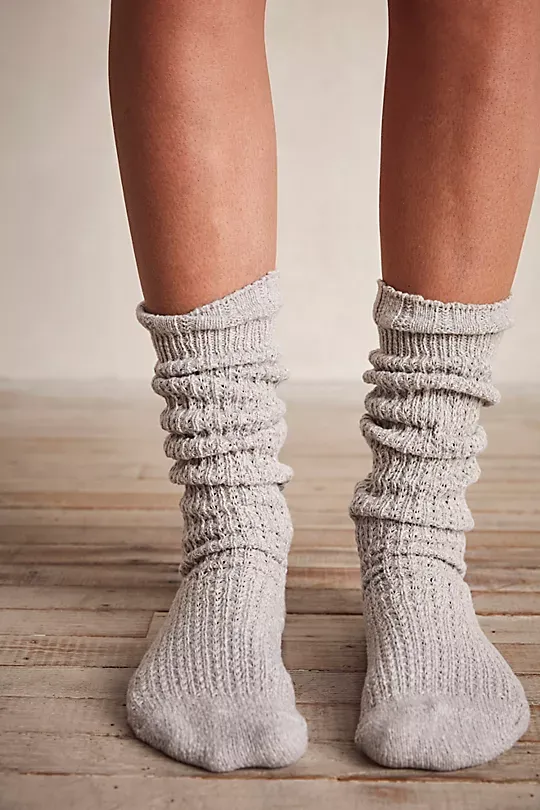 Slouch Socks Green
