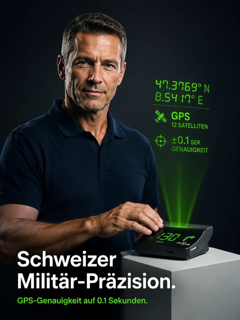 Deutsches Smart HUD Navigationssystem! Schutz und Sicherheit für deine ganze Familie!