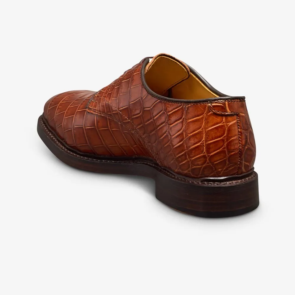 Commuting Style Leather Plain-toe Shoe