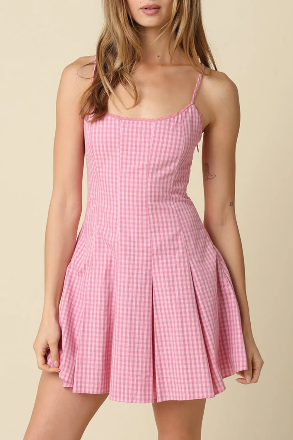 Justine Flared Mini Dress