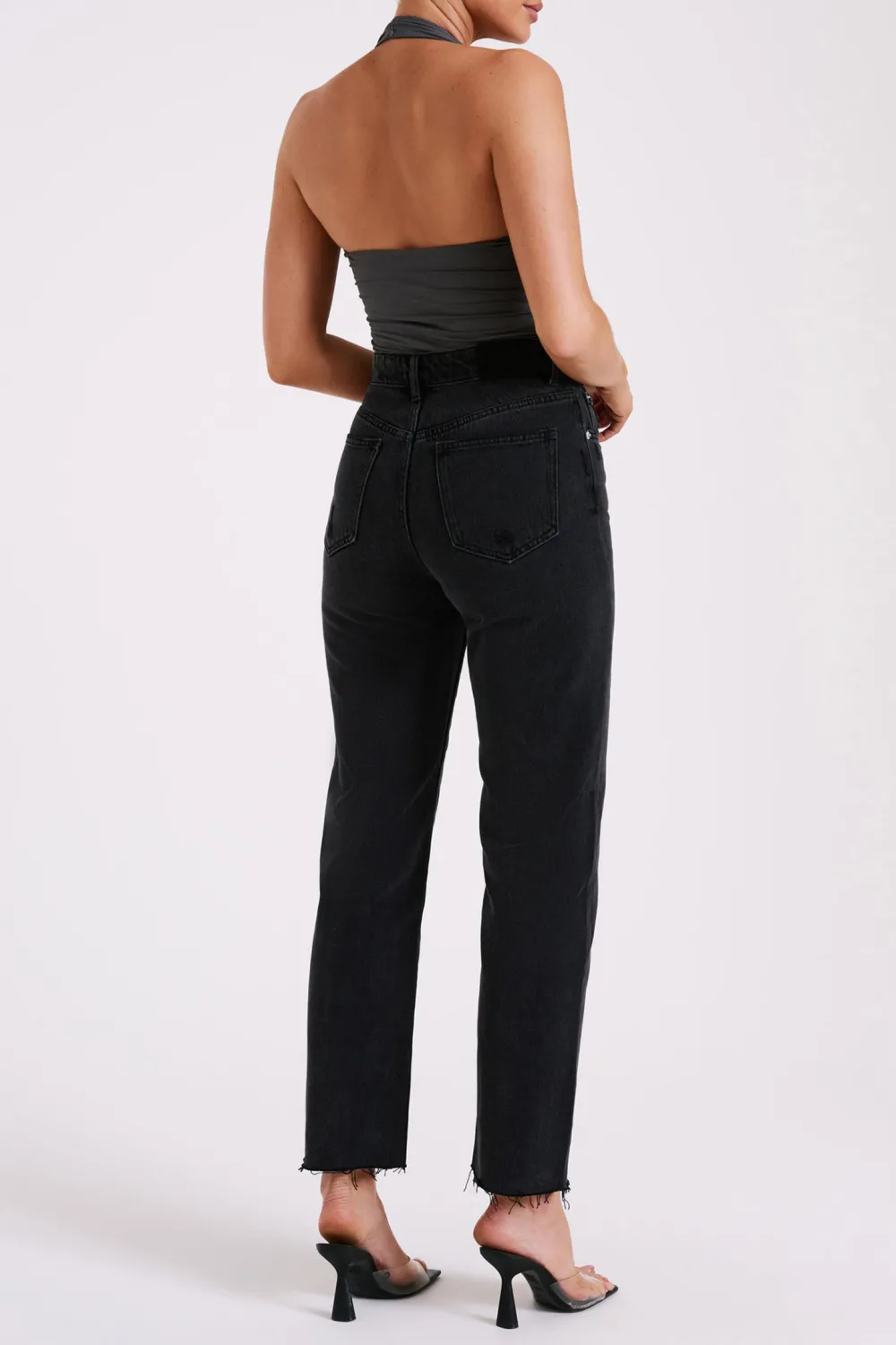 Recycled Nylon Halter Top