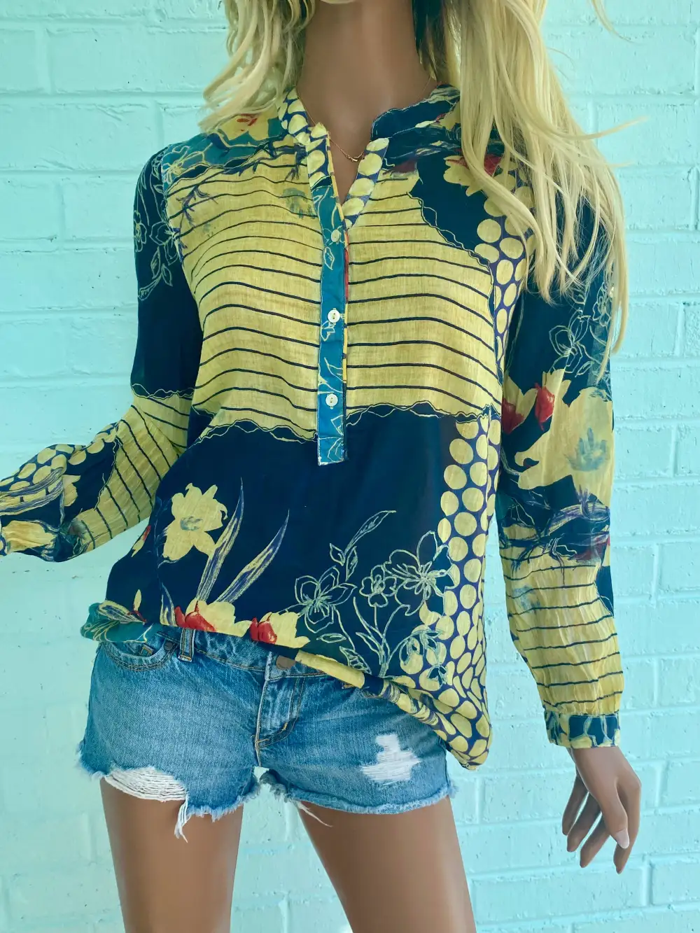 Relaxed Button Tunic