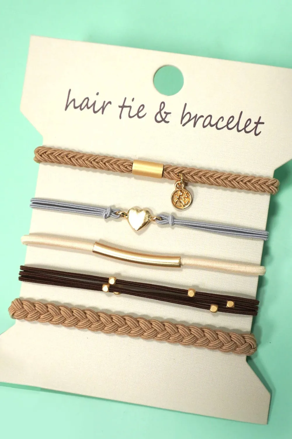 Boho Knot Hair Tie Bracelet