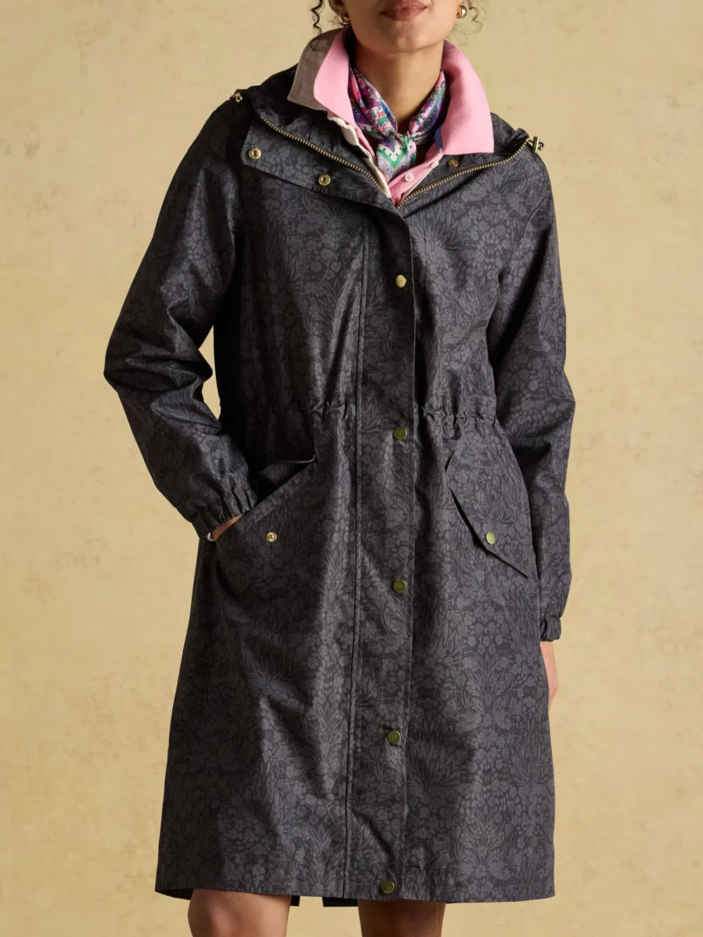 Waterproof And Foldable Raincoat With Hood