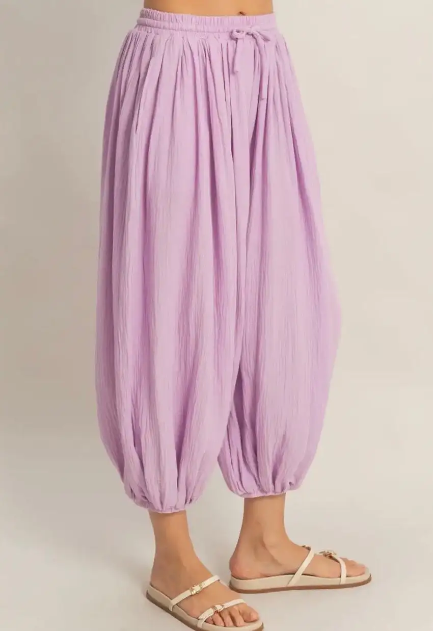 Bubble Leg Utility Pants