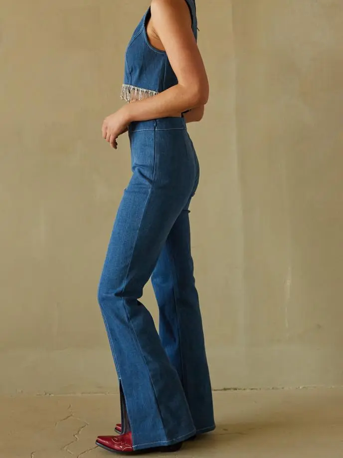 Denim Flare Jeans