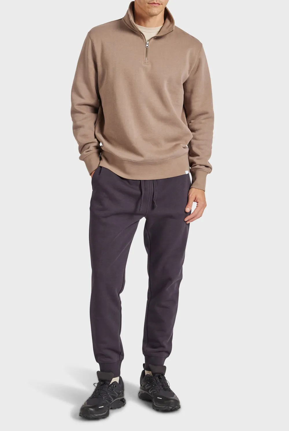 Academy Sweat Pant-Oxford heather