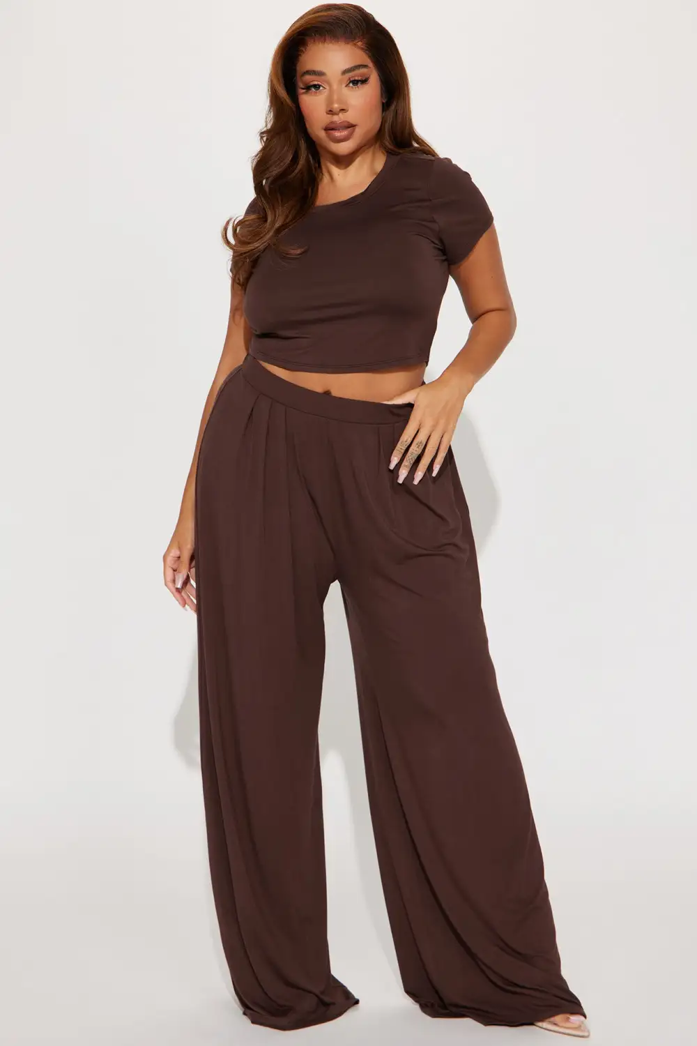 Chosen One Pant Set - Brown