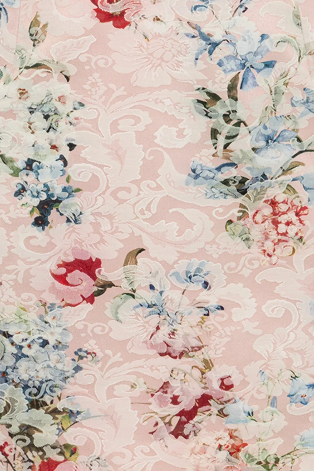 Flora Mini Dress-Pink