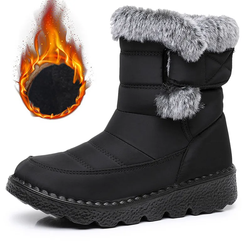 High-Top Snow Boots