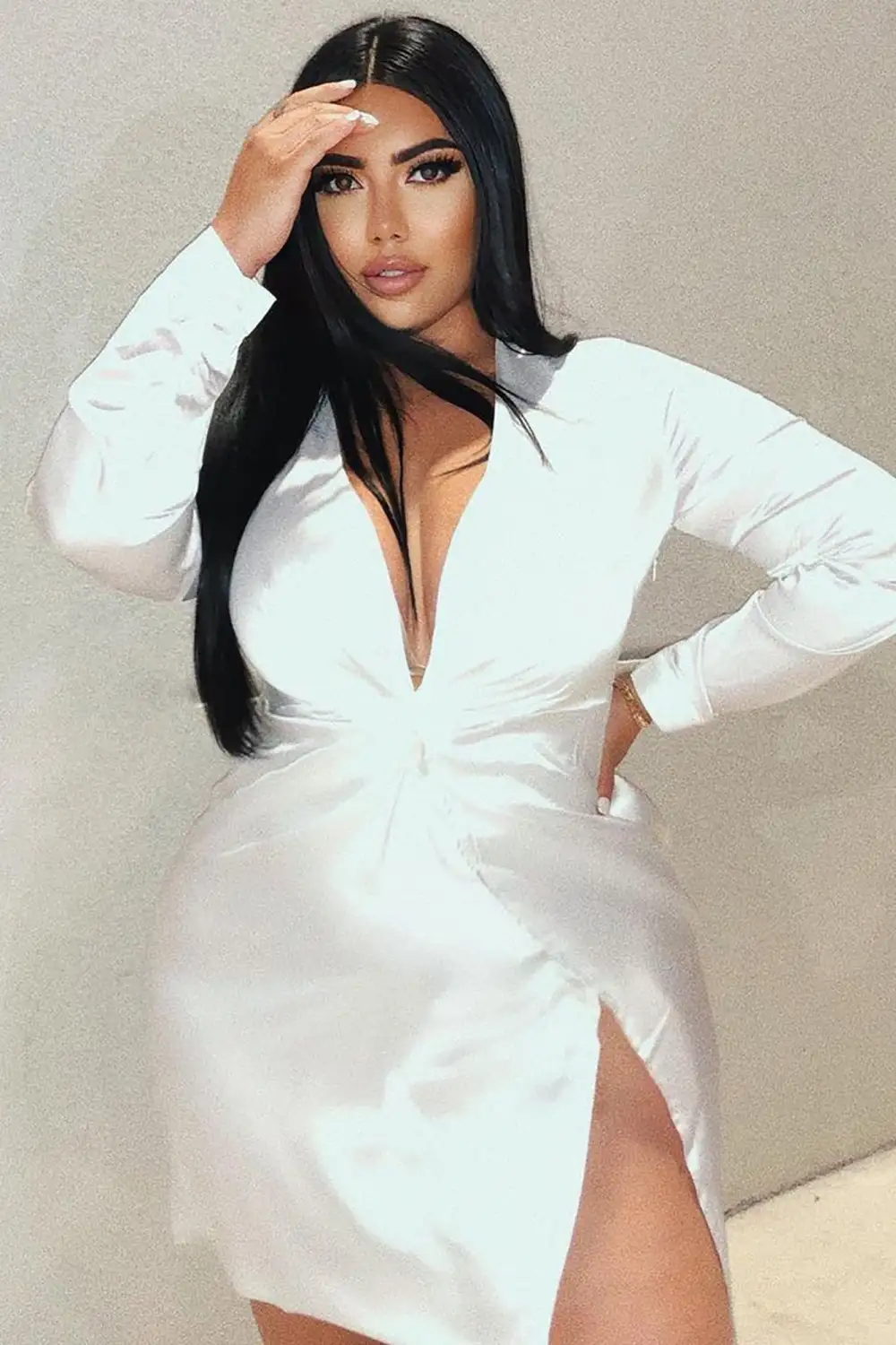 Sugar Free Dress - White