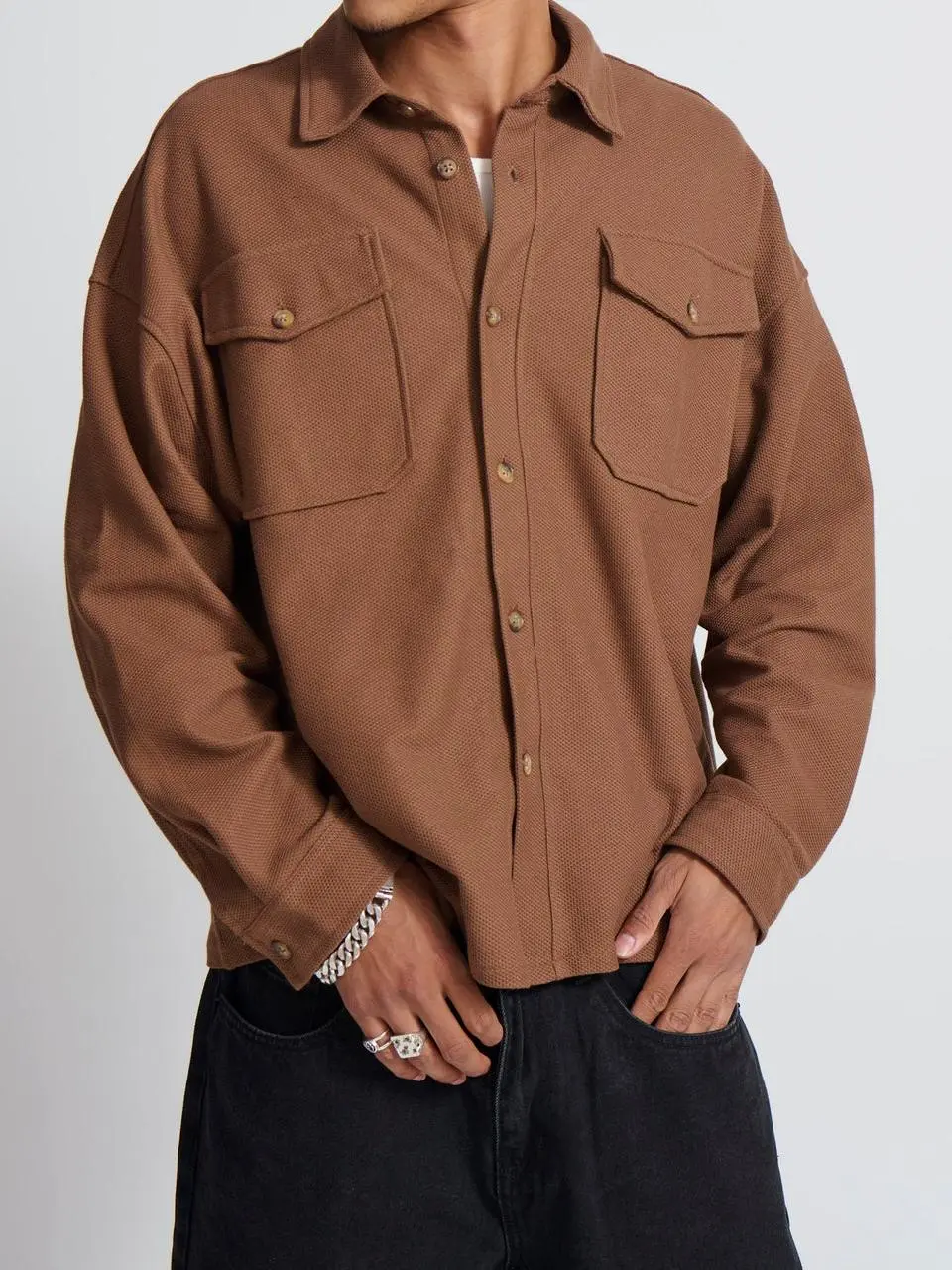 Casual Versatile And Comfortable Choc Shirt