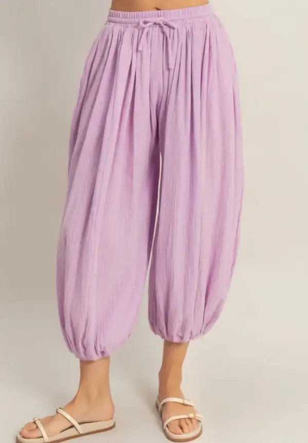 Bubble Leg Utility Pants