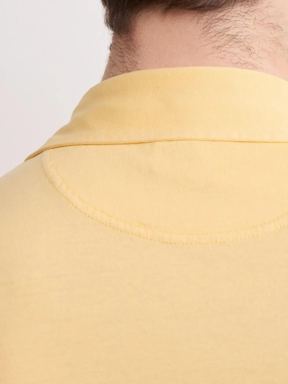 Comfortable Casual Breathable Daily  Yellow Polo Shirt