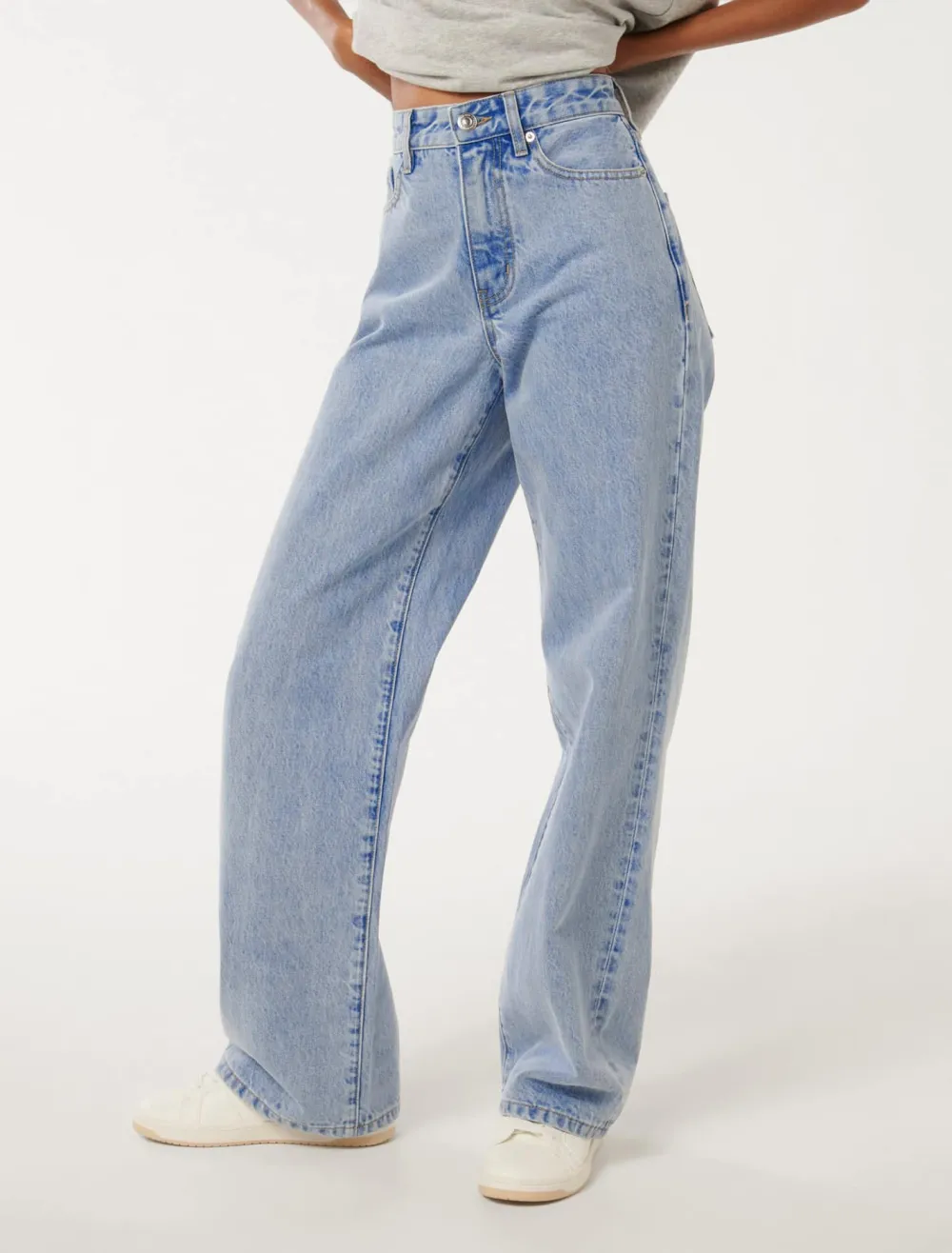 Petite Straight-Leg Jeans