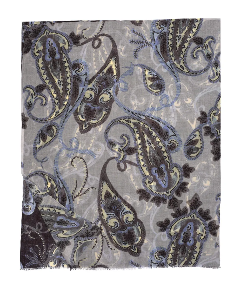 Casual Style Traditional Paisley Wrap