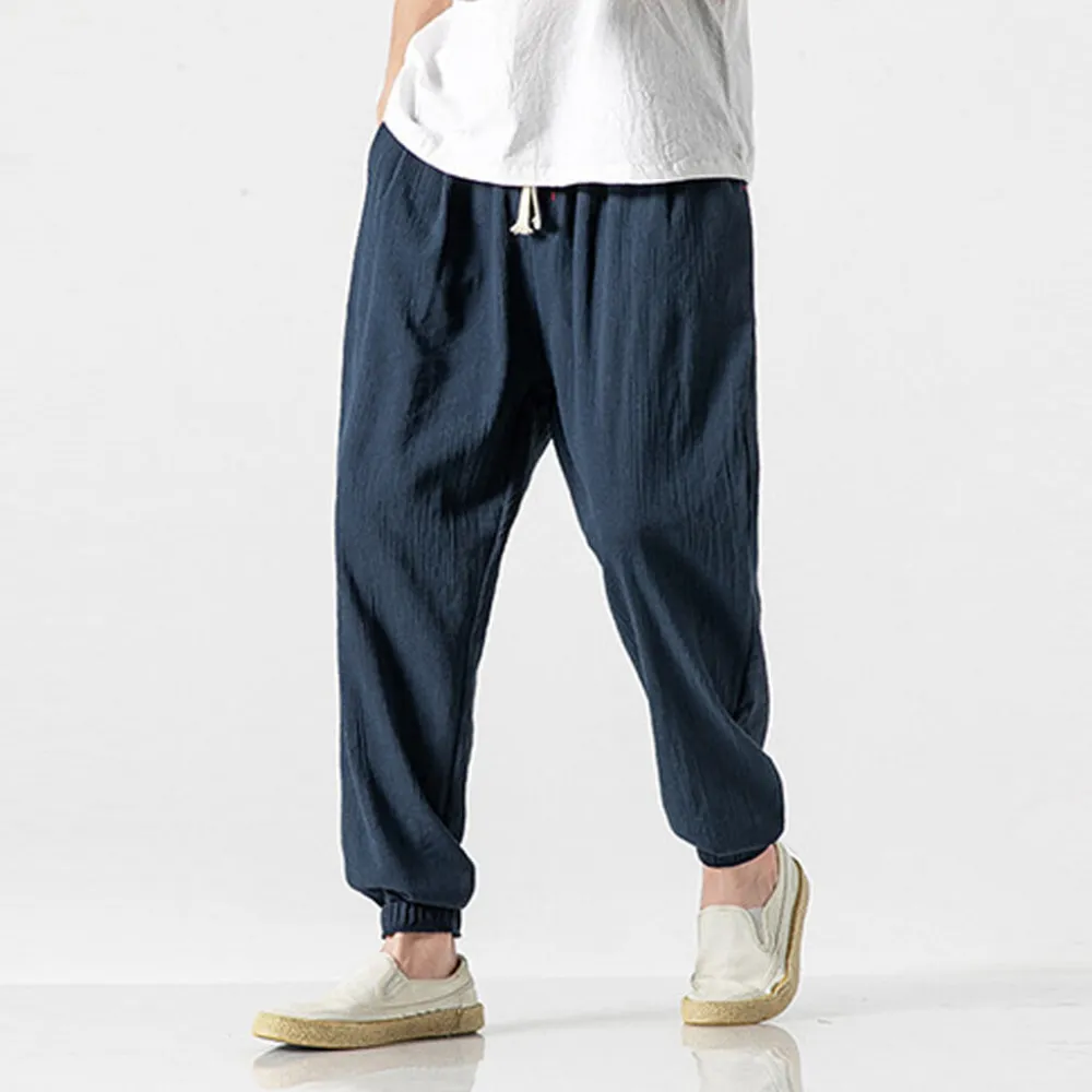Lightweight Wide Harem Pants