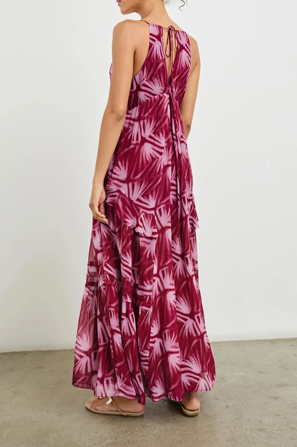 Gossamer Frilled Long Dress