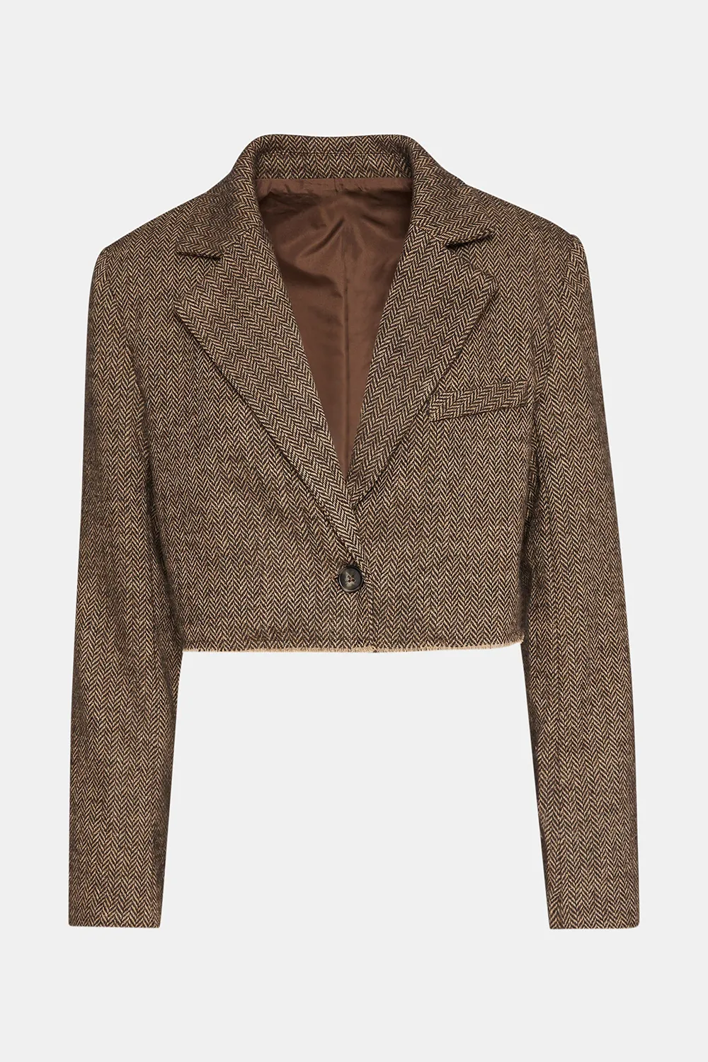 CROPPED CROPPED BLAZER BLACKWHITE