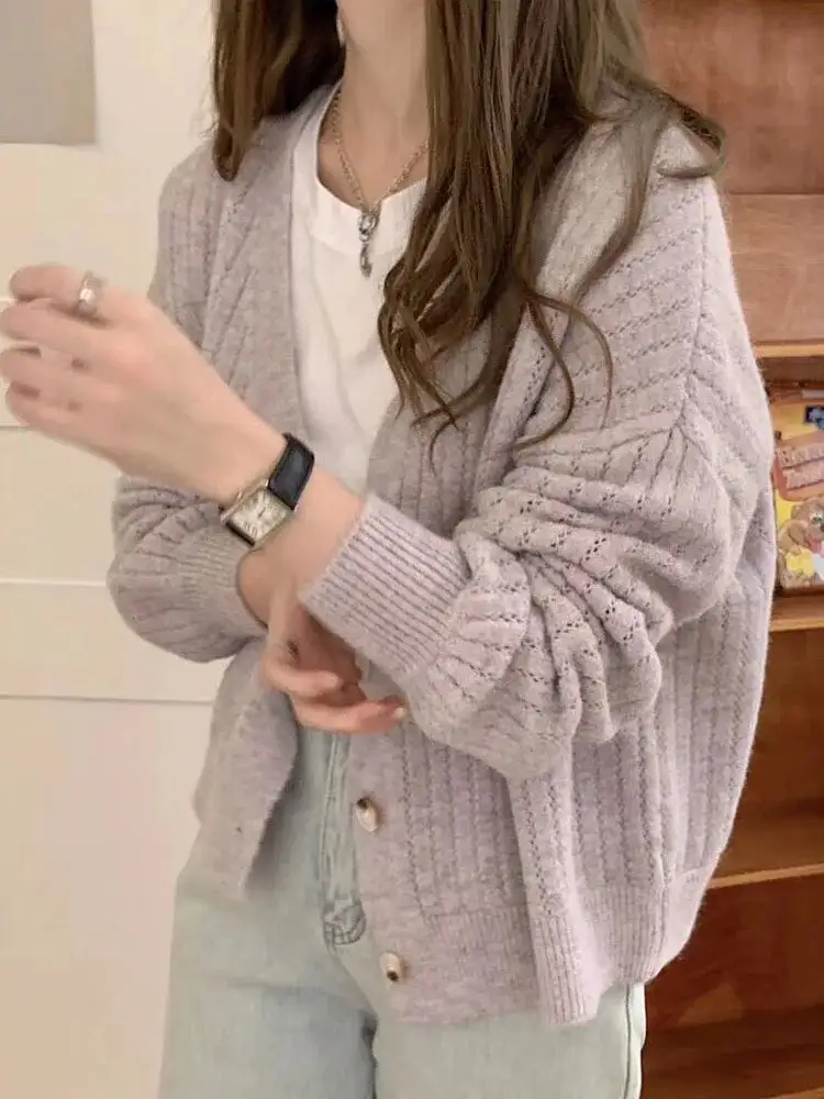Casual Knitted Winter Cardigan