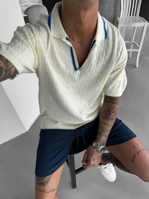 Everyday Relaxed Polo Collar T-Shirt