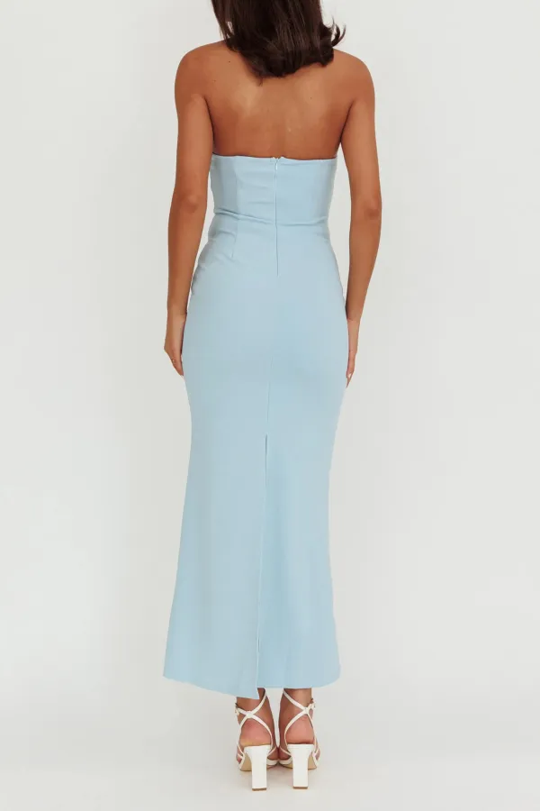 Versatile Casual Solid Color Off-Shoulder Long Skirt