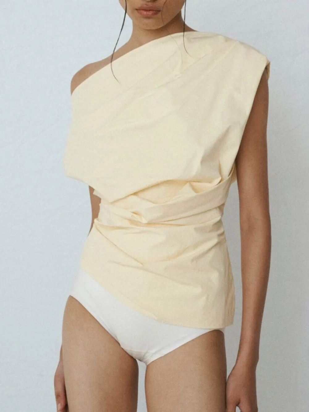Ruched Off Shoulder Blouse