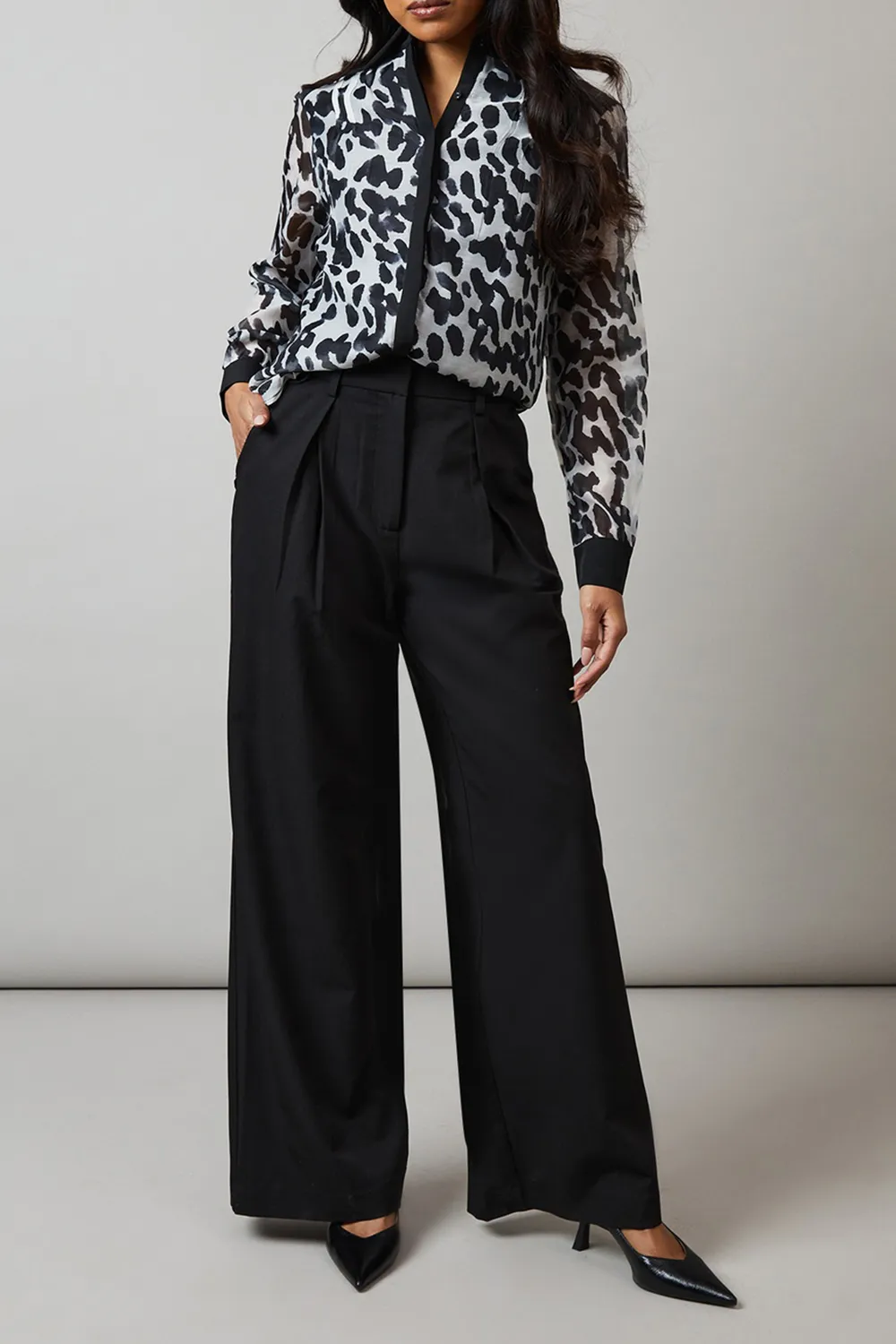 Women's Statement Leopard Print Shirt