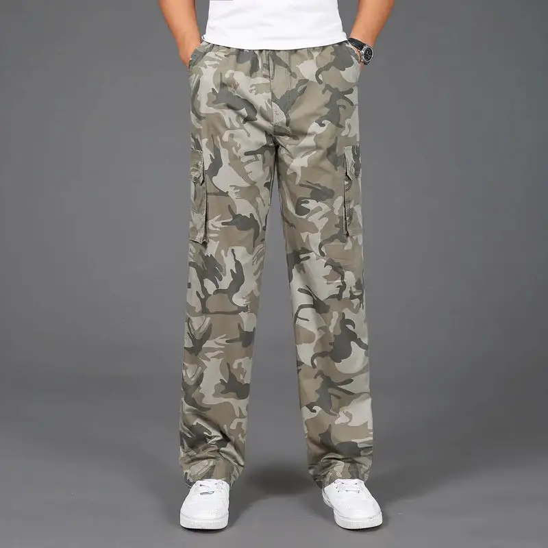 Men's Camo Utility Cargo Pants