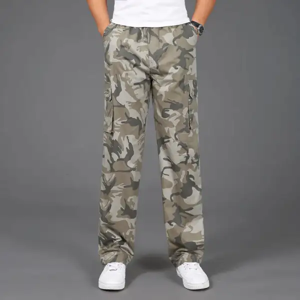 Men's Camo Utility Cargo Pants
