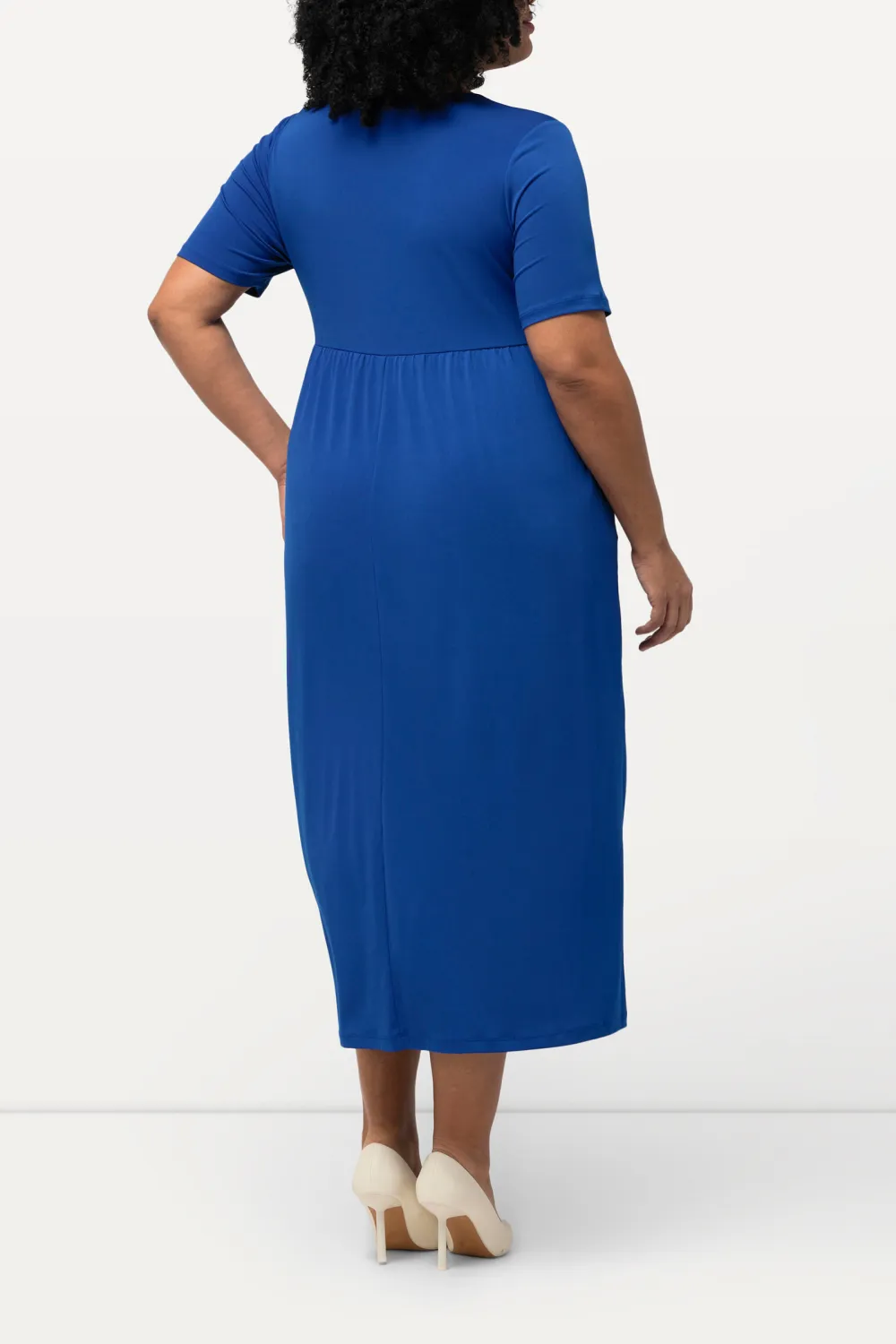 Waist Pleated Dress