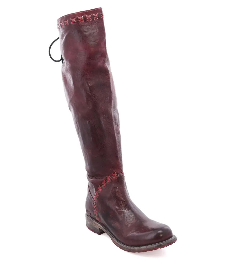 Side Zip Leather Ankle Boots