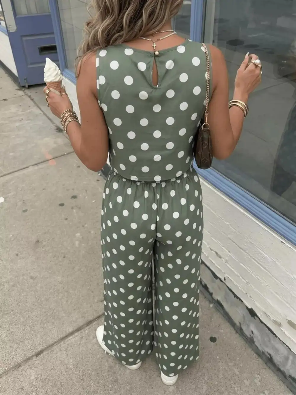 Everyday Wide Leg Sleeveless Jumpsuit