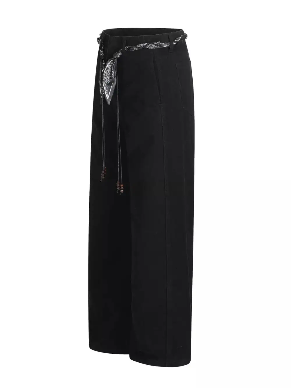 Relaxed Men's Wide Leg Pants