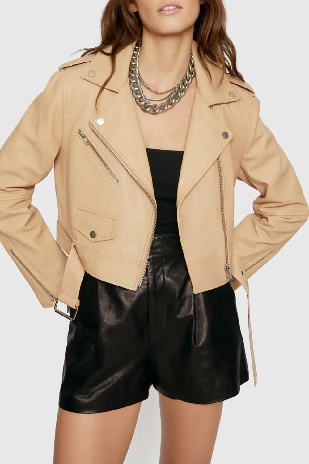 Women'S Stylish Biker Jacket