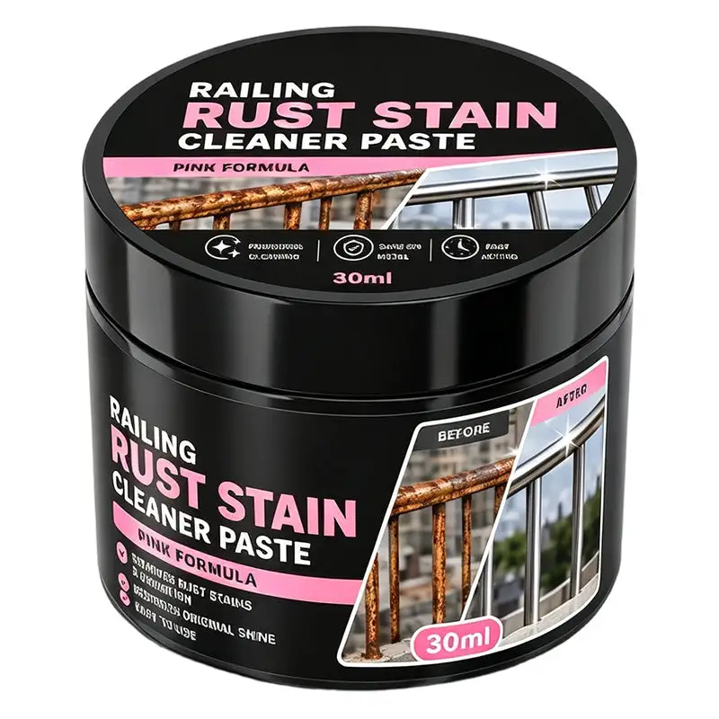 Railing Rust Stain Cleaner Paste