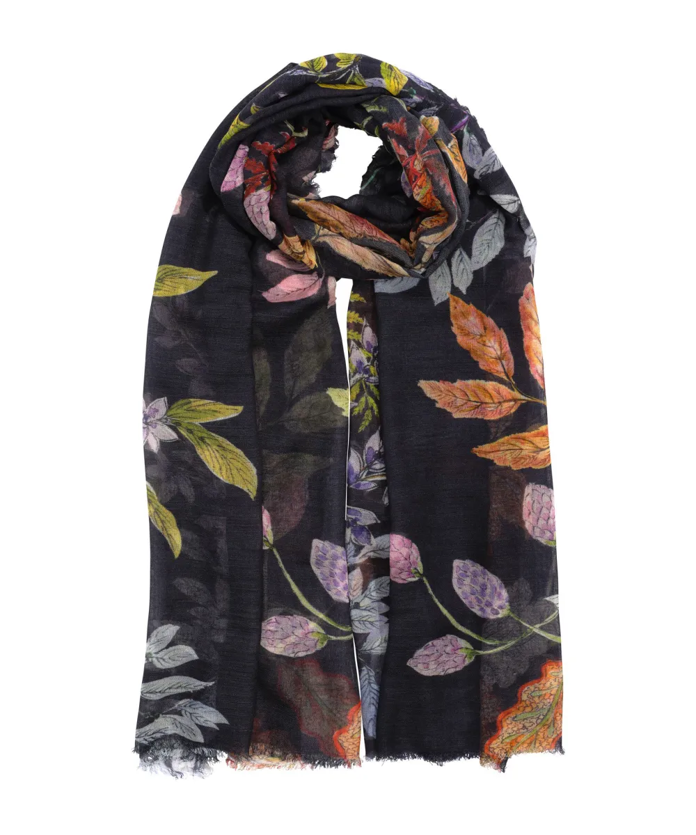 Casual Style Flower Trail Wrap