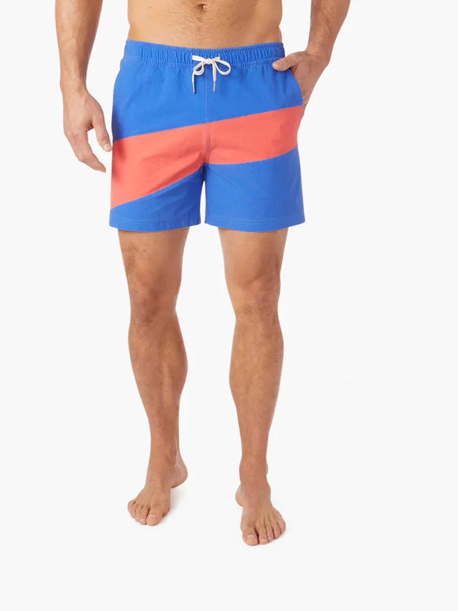 Men's Color Block Beach Shorts