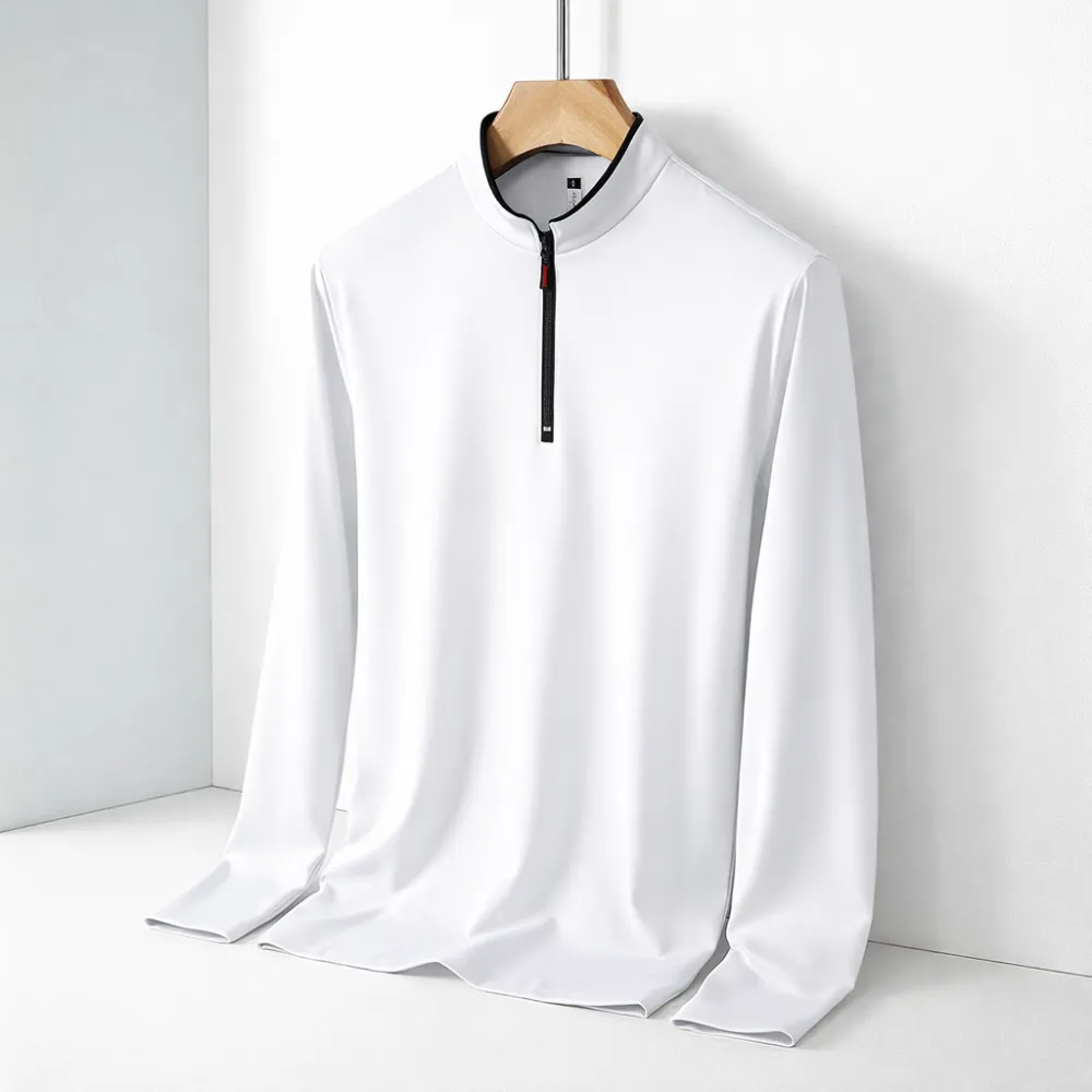 Half Zip Knit Pullover