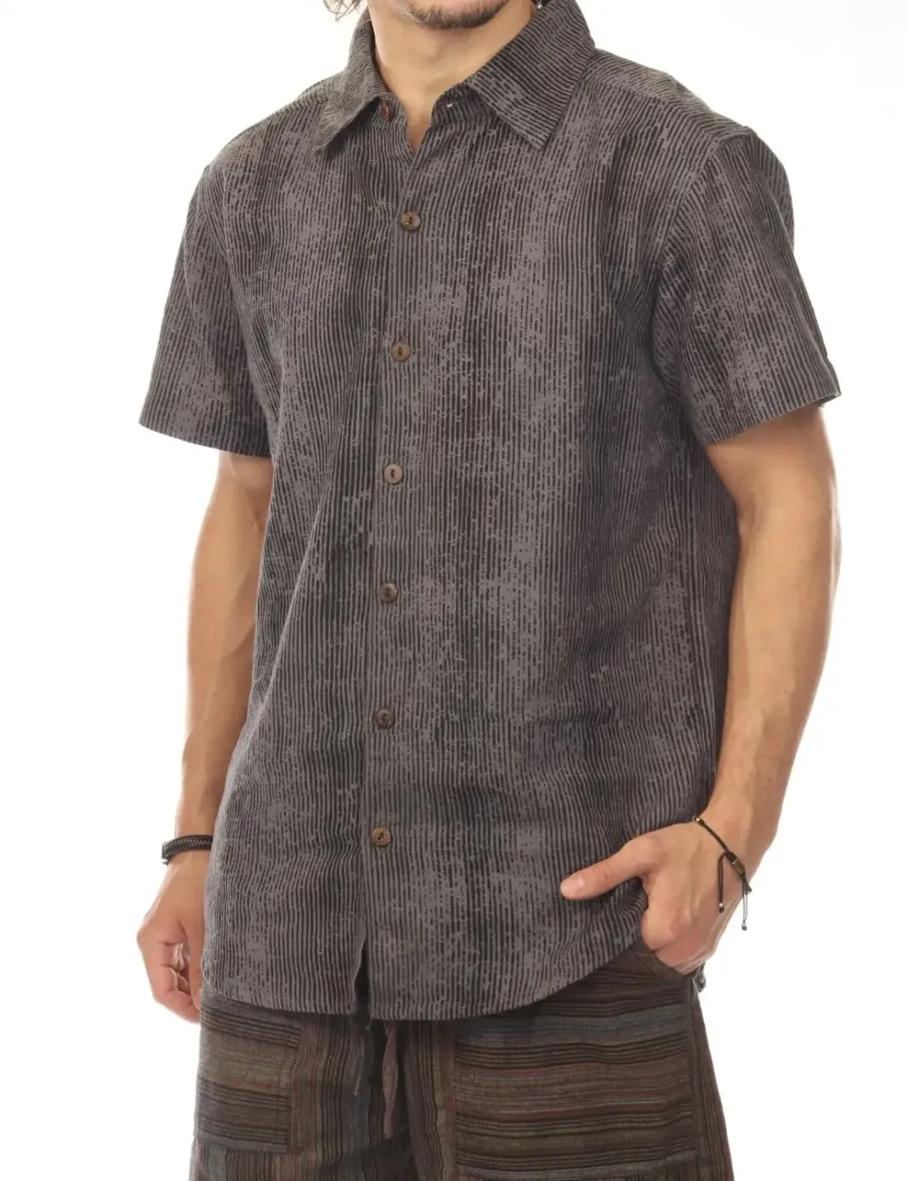 Smart Vibrations Button Down Shirt