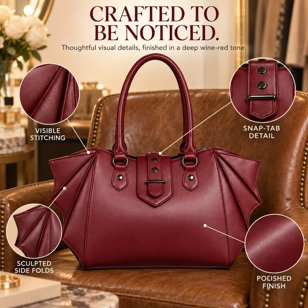 Vampire Gothic Large-Capacity Tote Bag