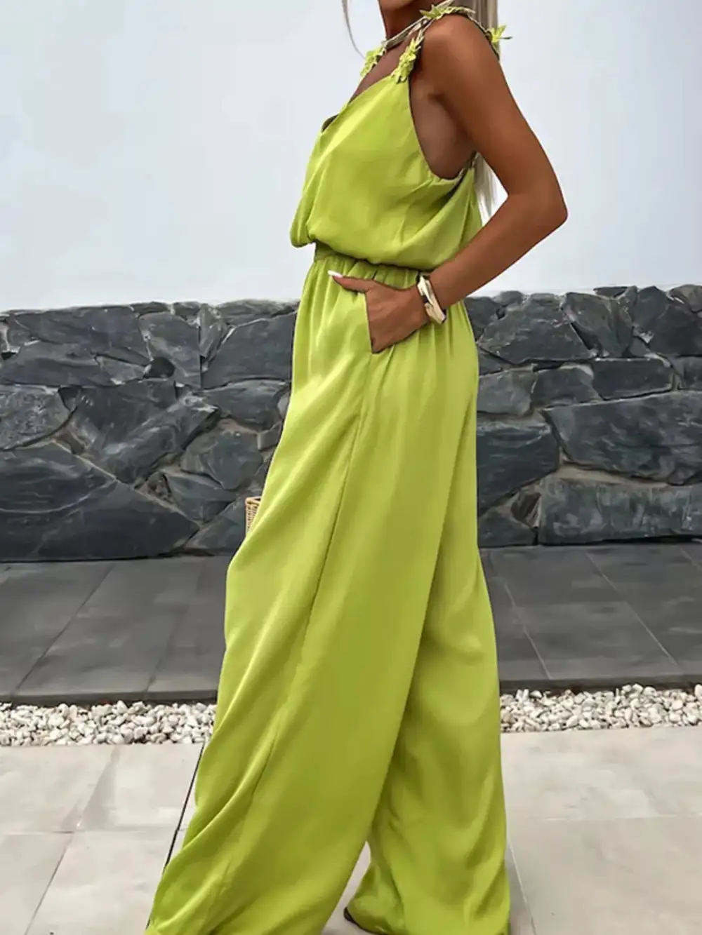 Everyday Floral Wide Leg Jumpsuit