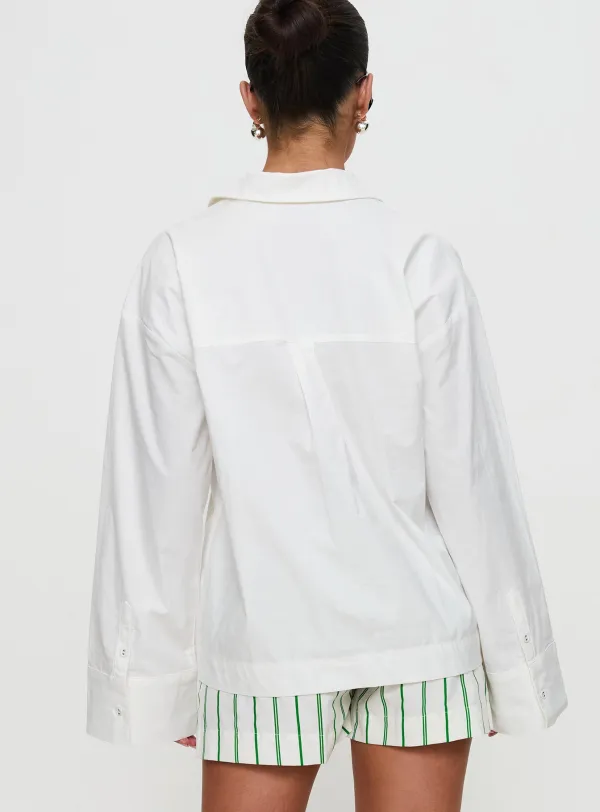 Collared Tie Detail Women's Shirt